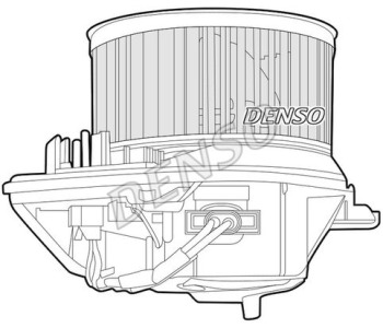 Вентилатор вътрешно пространство DENSO DEA07021 за CITROEN JUMPY II товарен от 2007 до 2016