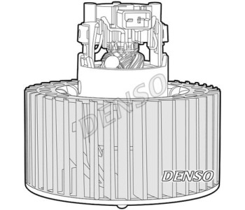 Вентилатор вътрешно пространство DENSO DEA09066 за FIAT PANDA (312, 319) от 2012