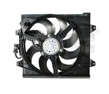 Вентилатор, охлаждане на двигателя TYC 809-1006 за FIAT 500C (312) от 2009