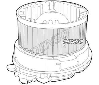 Вентилатор вътрешно пространство DENSO DEA09002 за FIAT COUPE (175) от 1993 до 2000