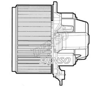 Вентилатор вътрешно пространство DENSO DEA09070 за FIAT BRAVO II (198) от 2006