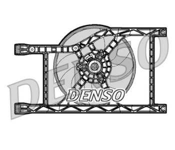 Вентилатор, охлаждане на двигателя DENSO DER09072 за FIAT DUCATO (280) пътнически от 1982 до 1990