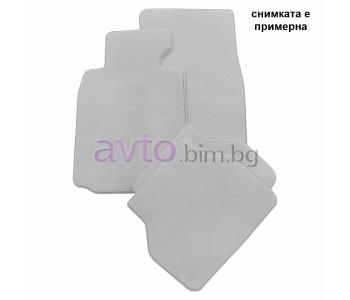 Мокетни стелки PETEX сиви Comet - комплект предни и задни (4 броя) - 114561118 за SEAT TOLEDO IV (KG3) от 2012