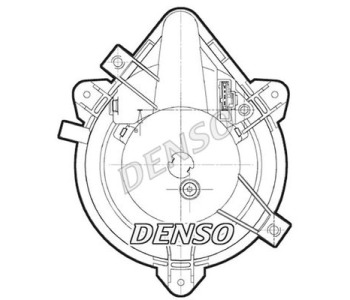 Вентилатор вътрешно пространство DENSO DEA09060 за FIAT PANDA (169) от 2003 до 2012