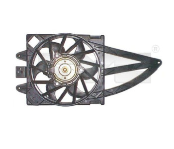 Вентилатор, охлаждане на двигателя TYC 809-1016 за FIAT PANDA (169) от 2003 до 2012