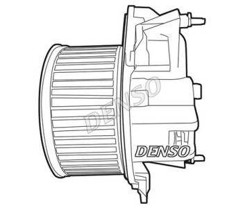 Вентилатор вътрешно пространство DENSO DEA09045 за FIAT PUNTO GRANDE (199) от 2005 до 2012