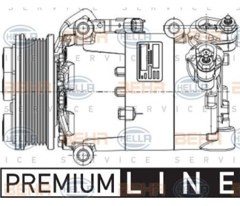 Компресор, климатизация HELLA 8FK 351 334-931 за FORD GRAND C-MAX (DXA/CB7, DXA/CEU) от 2010