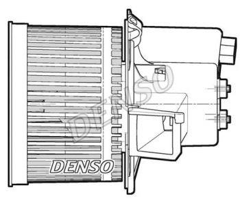 Вентилатор вътрешно пространство DENSO DEA10051 за FORD MONDEO III (B5Y) фастбек от 2000 до 2007