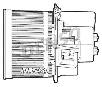 Вентилатор вътрешно пространство DENSO DEA10050 за FORD TRANSIT пътнически от 2006 до 2014