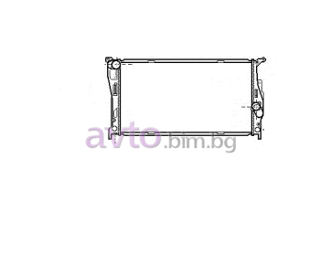 Воден радиатор размер 600/345/30 за BMW 3 Ser (E90) от 2005 до 2008