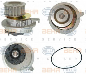 Водна помпа HELLA 8MP 376 805-674 за MITSUBISHI L300 (P0_V, P1_V, P_2V) товарен от 1986 до 2013
