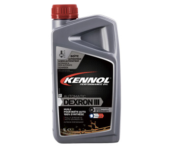 Трансмисионно масло за автоматична и полуавтоматична скоростна кутия KENNOL DEXRON 3 100% 1Л