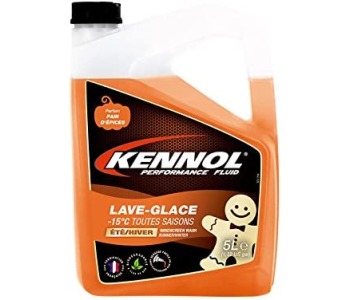Течност за чистачки зимна KENNOL LAVE GLACE -15 5L