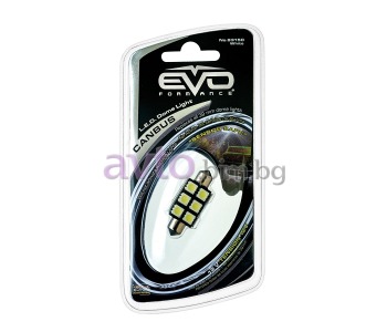 Диодна крушка за плафон бяла 6 SMD SV8.5 EVO FORMANCE LED 39mm - 1 бр