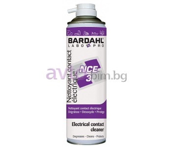 Bardahl-Спрей за почистване на контакти,електроника,ел.части