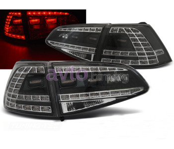 Тунинг стопове черни LED GTI за VOLKSWAGEN GOLF VII (5G1, BQ1, BE1, BE2) от 2012