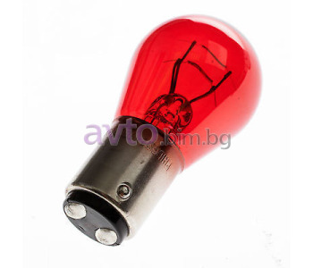 Крушка 21/5W червена с двойна светлина ОРИГИНАЛ за ФОРД - 1 бр.