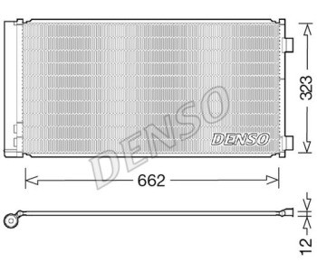 Кондензатор, климатизация DENSO DCN05104 за MINI COOPER (F56) от 2013
