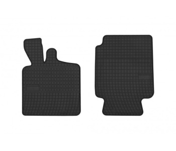 Гумени стелки комплект предни (2 броя) - черни