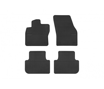 Гумени стелки комплект предни и задни (4 броя) - черни за VOLKSWAGEN TIGUAN (AD1) от 2016