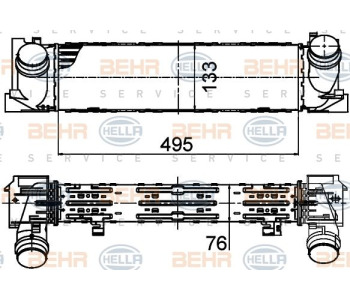 Водна помпа HELLA 8MP 376 800-171 за NISSAN KUBISTAR (X80) товарен от 2003