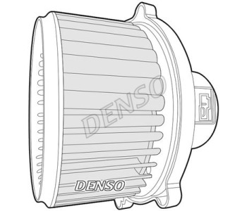 Вентилатор вътрешно пространство DENSO DEA46001 за NISSAN MICRA III (K12) от 2002 до 2010
