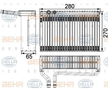 Резистор, електромотор-вентилатор охлаждане HELLA 9ML 351 332-411 за NISSAN NV200 товарен от 2010