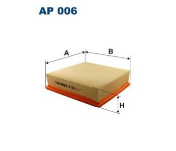 Въздушен филтър FILTRON AP 006 за LADA KALINA (1119) хечбек от 2004 до 2013