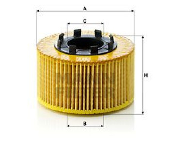 Маслен филтър MANN-FILTER HU 925/4 x за BMW 3 Ser (E36) компакт от 1994 до 2001