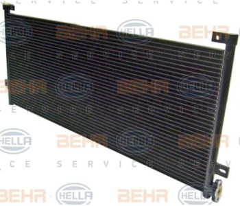 Интеркулер (охладител за въздуха на турбината) HELLA 8ML 376 700-111 за OPEL VIVARO A (J7) пътнически от 2001 до 2014