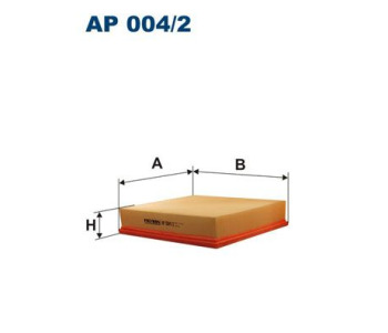 Въздушен филтър FILTRON AP 004/2 за AUDI A6 (4A, C4) от 1994 до 1997