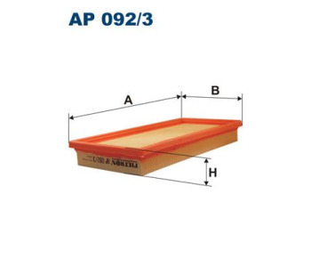 Въздушен филтър FILTRON AP 092/3