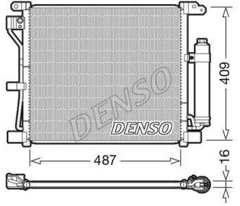 Кондензатор, климатизация DENSO DCN46026 за RENAULT KOLEOS II от 2016