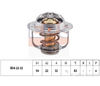 Термостат, охладителна течност EPS 1.880.305S за OPEL MONTEREY A (M92) от 1991 до 1998