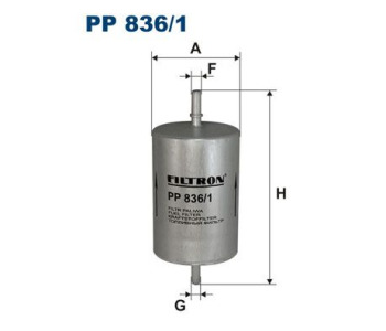 Горивен филтър FILTRON PP 836/2 за SKODA OCTAVIA II (1Z5) комби от 2004 до 2013