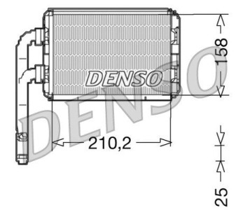 Съпротивление, вентилатор за вътрешно пространство DENSO DRS20005 за OPEL CORSA D (S07) от 2006 до 2014