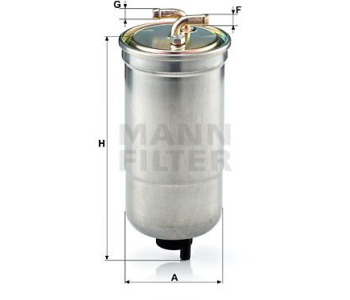 Горивен филтър MANN-FILTER WK 853/21 за CITROEN JUMPER III товарен от 2006