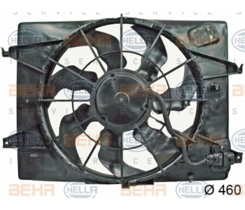 Вентилатор, охлаждане на двигателя HELLA 8EW 351 044-471 за OPEL VECTRA C GTS (Z02) от 2002 до 2009