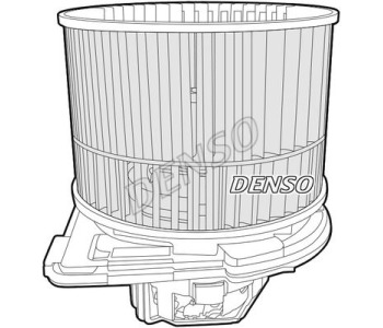 Вентилатор вътрешно пространство DENSO DEA21004 за PEUGEOT 307 (3A/C) хечбек от 2000 до 2008