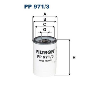 Горивен филтър FILTRON PP 976/3 за BMW 3 Ser (E90) от 2005 до 2008