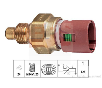 Датчик, температура на охладителната течност EPS 1.830.532 за RENAULT 21 (S48_) товарен от 1986 до 1995