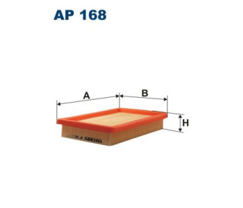 Въздушен филтър FILTRON AP 168 за MAZDA 323 P V (BA) от 1996 до 1998