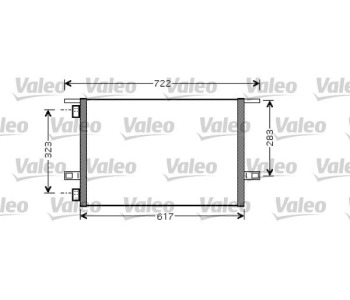 Кондензатор, климатизация VALEO 818028 за RENAULT ESPACE III (JE0_) от 1996 до 2002