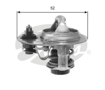 Термостат, охладителна течност GATES TH41383G1 за RENAULT KANGOO II / GRAND KANGOO (KW0/1_) пътнически от 2008