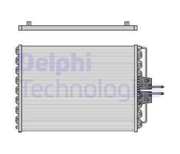 Кондензатор, климатизация DELPHI TSP0225061 за RENAULT LAGUNA I (K56_) комби от 1995 до 2002