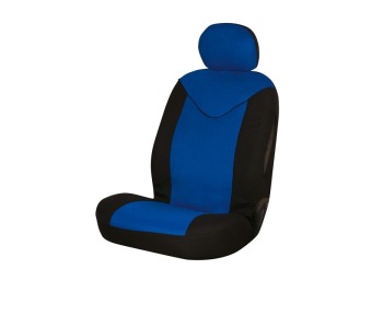 Калъф за седалка синьо/черно UNICORN 2 части