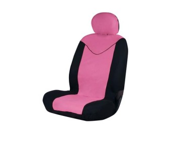 Калъф за седалка розово/черно UNICORN 2 части
