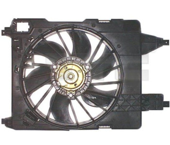 Вентилатор, охлаждане на двигателя TYC 828-1004 за RENAULT MEGANE II (LM0/1_) седан от 2003 до 2010