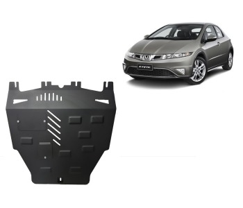 Метална кора под двигател и скоростна кутия Hatchback - SCUT 09.063 за HONDA CIVIC VIII (FN, FK) хечбек от 2005 до 2011