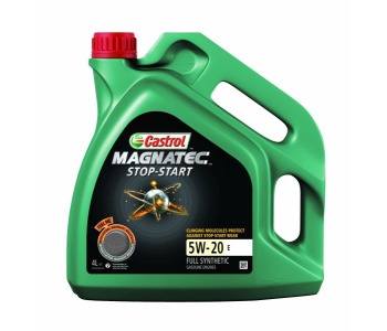 Двигателно масло Castrol Magnatec 5W20 E SS Stop-Start - 4Л